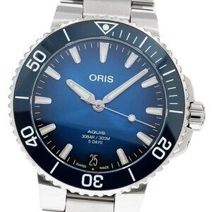 ORIS Aquis 7769 Date blue Dial Automatic Men's Watch